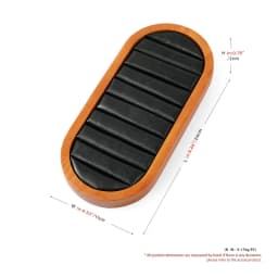 Oirlv Solid Wood Ring Storage Tray Ring Organize Home Storage Tray Jewelry Display Tray Counter Ring Rack Display Accessory Gift