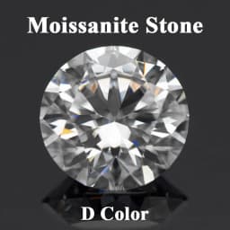Moissanite Stone Round Cut Rainbow Purple Color DIY Charms Jewelry Making Ring Necklace Earrings Main Materials Certificate