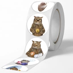 500 Pcs/roll Cat Dog Teacher Reward Sticker Fun MotivationSticker for School Teacher Student Stationery Stickers Kids