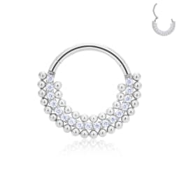 G23 Titanium Piercing Nose Ring Body Jewelry Hoop earings ASTM F136 Cartilage Tragus Diaphragm Titanium Hing