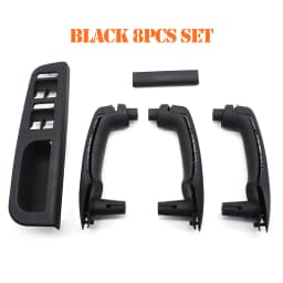 LHD Black Beige Front Rear Left Right Door Pull Grab Door Handle Set For Volkswagon VW Bora Golf 4 MK4 Jetta 1999-2004