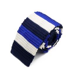 New 5.5cm Knitted Tie for Men and Women in Red Green Grey Striped Colorful Pattern Slim Fit Narrow Winter Tie Accessories Gift