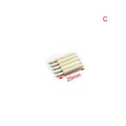 50 Pieces Plating Pen Tips Double End Rhodium Gold Silver Electroplating Machine Accessories Jewelry Making Tools
