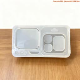E06E Silicone Mould With Three Holes For Safe Crafting Of Decorative Small Boxes Heat Resistant Materials