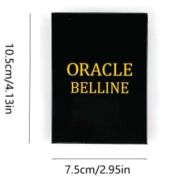 Oracle Belline Cards French Version Mysterious Divination Oracle Cards With Guidebook Spiritual Fortune Reading For Beginner