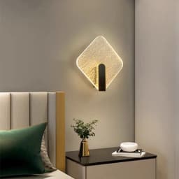 New Light Luxury Acrylic Wall Lamp AC90-260V Staircase Hallway Background Wall Living Room Bedroom Bedside Minimalist Wall Lamp