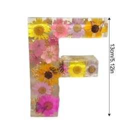 Dry Flower Letter Lamp Luminous Alphabet LED Light Decororation Night Light for Home Wedding Birthday Christmas Party Decoration