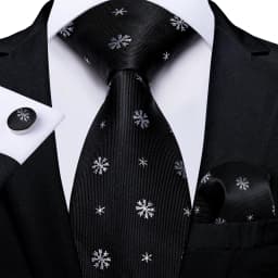 Blue Green Christmas Men tie Set with Handkerchief Cufflinks Wedding Prom Groom Accessories Perfect Gift for Men