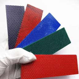 DIY Knife Handle Material Plate C-Tek Resin Material for Knife Handle Patch Snake Grain Honeycomb Pattern Handle Material