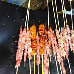 1-20PCS Non-stick BBQ Grill Mat Barbecue Outdoor Baking Mat Reusable BBQ Cooking Grilling Sheet for Party Grill Mat Kitchen Tool