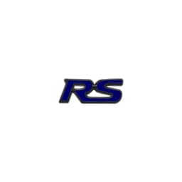 Car Interior Small Metal Sticker RS Logo Car Steering Wheel Emblem Decor For Chevrolet Cruze Captiva Aveo For Honda Civic Mugen