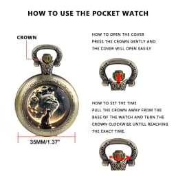 New Cute Cat Quartz Pocket Watch Chain Arabic Vintage Accessory Girls Necklace Pendant Clock Boys Watch Gift Relojes De Bolsillo