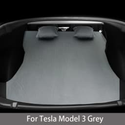 For Tesla Model 3 Model Y / YL 2026-2017 Inflatable Air Mattress Outdoor Camping Inflatable Special Suede Fabric Car Travel Bed