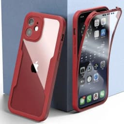 360 Full Body Front+Back Clear Case For iPhone 16 15 14 13 11 12 Pro Max XS X XR 7 8 Plus SE 2022 Silicone Shockproof Cover