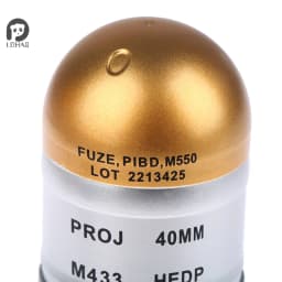 1/2/3 pcs Shell Storage Box M433 HEDP 40mm Cartridge Dummy Grenade Model Collection Toy Mini Storage Case