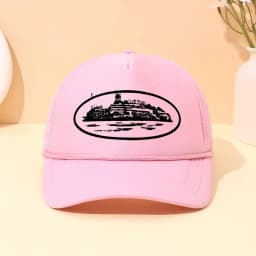 A trendy city scenery mesh dad hat | Adjustable breathable baseball cap | Unisex sun hat | Outdoor activities/daily wear/party a