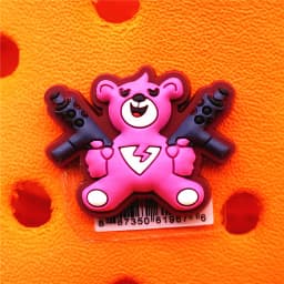 Original 1pcs Game Characters PVC Shoe Charms Accessories Decorations Cute Funny Animal Mask Designer Buckle Kids Gift