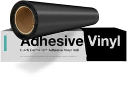 HTVRONT 12"X30ft/30x900cm Multi Colors Permanent Adhesive Vinyl Roll for Cricut Craft Cutter DIY Cup Glass Case Decor Stickers
