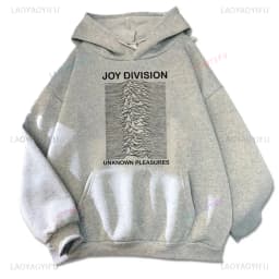 Joy Division Unknown Pleasures Men's Pullover New in Hoodies & Sweatshirts Spring and Autumn Long Sleeve Hoodies Y2k Clothes