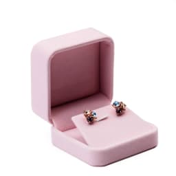 Oirlv Velvet Ring Box Classical Earring Necklace Bangle/Bracelet Case Jewelry Gift Box for Wedding Jewelry Display Storage Box