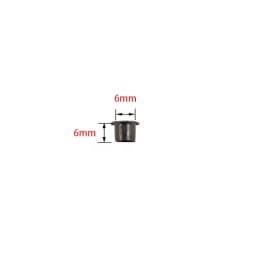100 Pieces Eyelets for DIY Kydex Sheath Making 7mm Rivet Hand Tool Parts 6x6mm\7x6mm