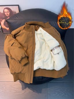 Browan Cotton Jacket Men's Winter Thickened Baseball Style Short Coat Warmth US Style Workwear Outerwear Youth Fashion