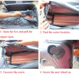 Hot 1 Pair Suitcase Wheels Replacement Travel Suitcase Wheels Repair Hand Spinner Caster Black Grey Luggage Wheel Spare Parts