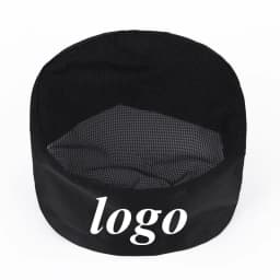 Custom Logo Dome Mesh Chef Hats Women Men Breathable Adjustable Food Service Work Cap Japanese Korean Style Cuisine Hat Cook Hat