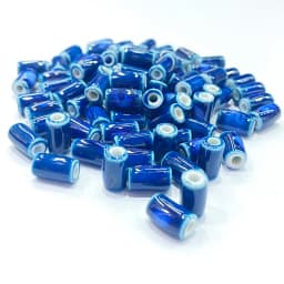 10*5MM Tube Shape Long Cylinder Ceramic Porcelain Spacer Beads For Jewelry Making DIY Column Accessory