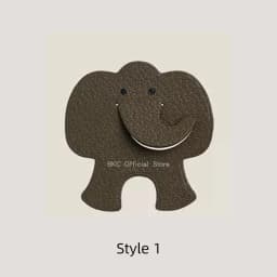 Cute Handmade Sheepskin Animal Bookmarks | Bag Sticker & Pendant | Creative Bag Accessory Gift