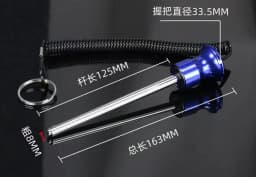 8MM/10MM Gym Equipment Weight Stack Pin Weight Pin Magnetic Weight Stack Pin with Pull Rope Strength Practical WeightStack Pin