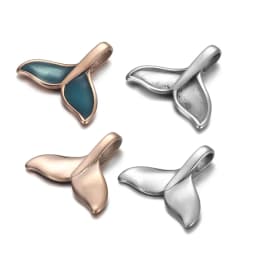 Stainless Steel Charms Fishtail Hole 5mm 4mm for Jewelry Making Accessories Bracelet Hook DIY Necklace Clasps Findings