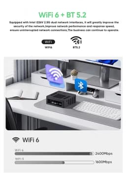 Topton Gaming Mini PC Oculink AMD Ryzen AI 9 HX 370 R7 8845HS USB4.0 2x2.5G LAN 2xPCIe4.0 NUC Mini Computer Windows 11 WiFi6