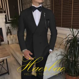 Ivory Men Wedding Tuxedos Suit Blazer Double Breasted Groom Suits For Men 2 Piece Party Best Man Jacket Pant Custom Made
