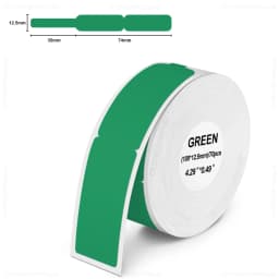 Marklife P15/P12/P11 Label Printer White Label Paper 12*40mm Transparent Label Sticker Waterproof Adhesive Tape for D30 Labeller