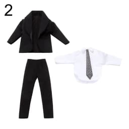1 Set 1/6 Doll Clothes Male Doll Shirt Daily Wear for 30cm Doll Casual Suit Suit Clothes Doll Pants Wedding Party Suit Accessory