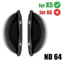 For Insta360 X6 X5 ND Filters ND16 ND32 ND64 Cinematic Motion Blur Tempered Glass Filter For Insta 360 Action Camera Accessories