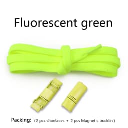 Magnetic Lock Shoelaces Elastic No Tie Shoe Laces Sneakers Shoelace For Kids and Adult One Size Fits All Shoes Shoestrings 1Pair