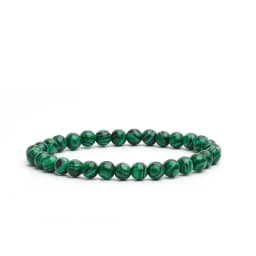 Natural Green Malachite Stone Bracelet 6/8/10mm Handmade Round Beads Bracelets Couple Energy Yoga Bracelet Men Women Jewelry Top