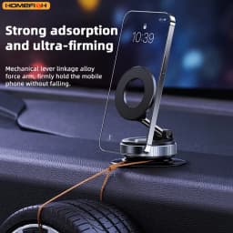 HOMEFISH K007 Magnetic Phone Holder|Three-axis Rotation For Free Adjustment|A Convenient Choice For Multiple Scenarios.