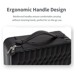 Leather Jewelry Storage Box Large Capacity Ring Necklace Storage Box Portable Earring Organizer Container Women's Bracelet Case