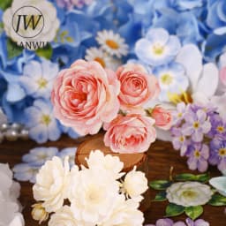 JIANWU Vintage Flower Bloom Landscape Material Collage Scrapbooking Sticker Creative DIY Journal Stationery