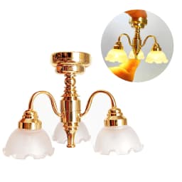1PCS 1/6 1/12 Scale Dollhouse Lights Miniature LED Wall Sconce Lamp Battery Operated With ON/OFF Switch Lighting Accessories