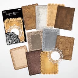 30sheets Lace Material Paper Junk Journal Decor DIY Supplies Scrapbooking Art Collage Aesthetics Stationery Craft Paper