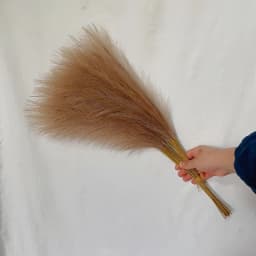 10PCS/Set 55CM Artificial Fluffy Pampas Grass Boho Decor Flower Fake Plant Reed Simulated Wedding Party Christmas Home Decor