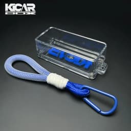 Kicarmod 1/64 Model Car Display Case – Clear Acrylic Dust-Proof Storage Box, Wall-Mountable Hanging Design for 1:64 Diecast Cars