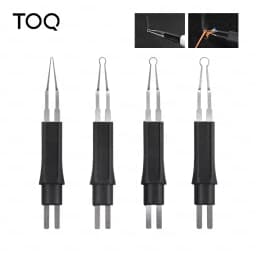 Dental Gutta Percha Tooth Gum Cutter with 4 Tips Endo Obturation System Dental Dissolved Breaker Gutta Percha Cutter