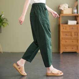 plus Size Cotton Harem Pants Women Summer Loose Slimming Nine Points Pure Color Casual Trousers Harajuku Sle Low Waist