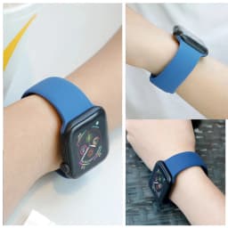 Strap For Apple Watch band 45mm 44mm 41mm 42mm 40mm 49mm 38mm Silicone correa bracelet iWatch series 9 8 5 4 3 8 6 SE 7 Ultra