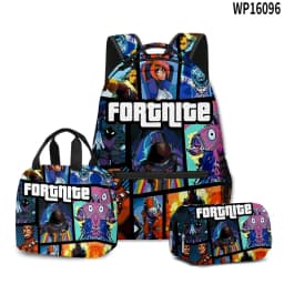 New Fortnite Game Backpack Anime Schoolbag Student Shcool Bags Supplies Cosplay Pencil Bag Kawaii Lunch Bag Birthday Gift